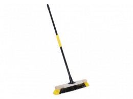 Bulldozer Dual Fill Soft PET Broom with Metal Scraper 457mm (18in) £16.95